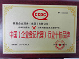 荣获中国行业十佳品牌